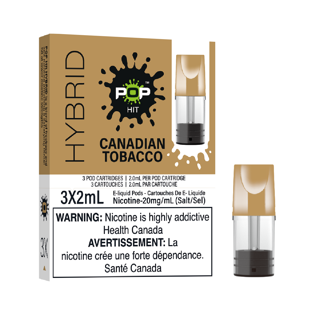 POP Hybrid Pods - Canadian Tobacco
