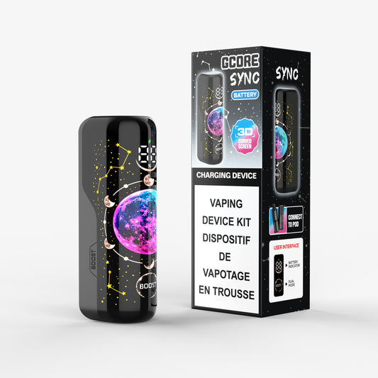 Gcore Sync Pod Battery - Black