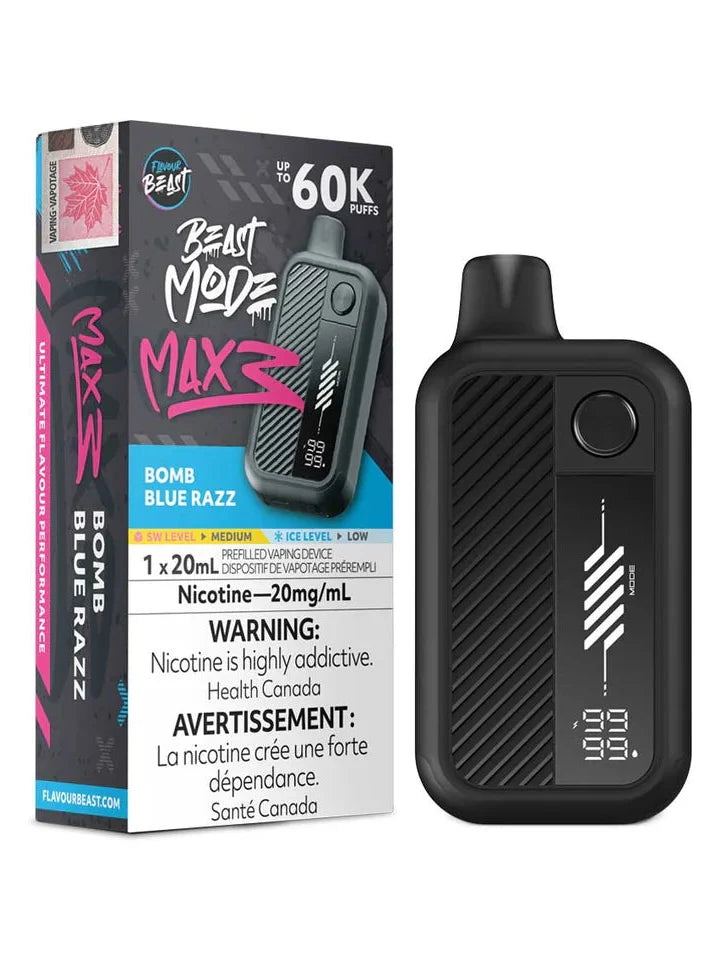 Beast Mode Max 3 60K - Bomb Blue Razz