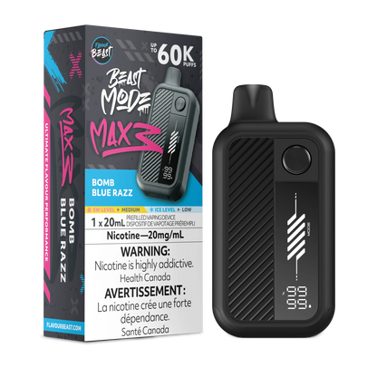 Beast Mode Max 3 60K - Bomb Blue Razz