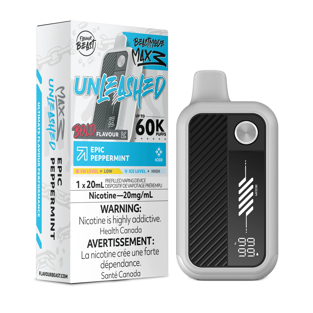 Beast Mode Max 3 60K - Epic Peppermint