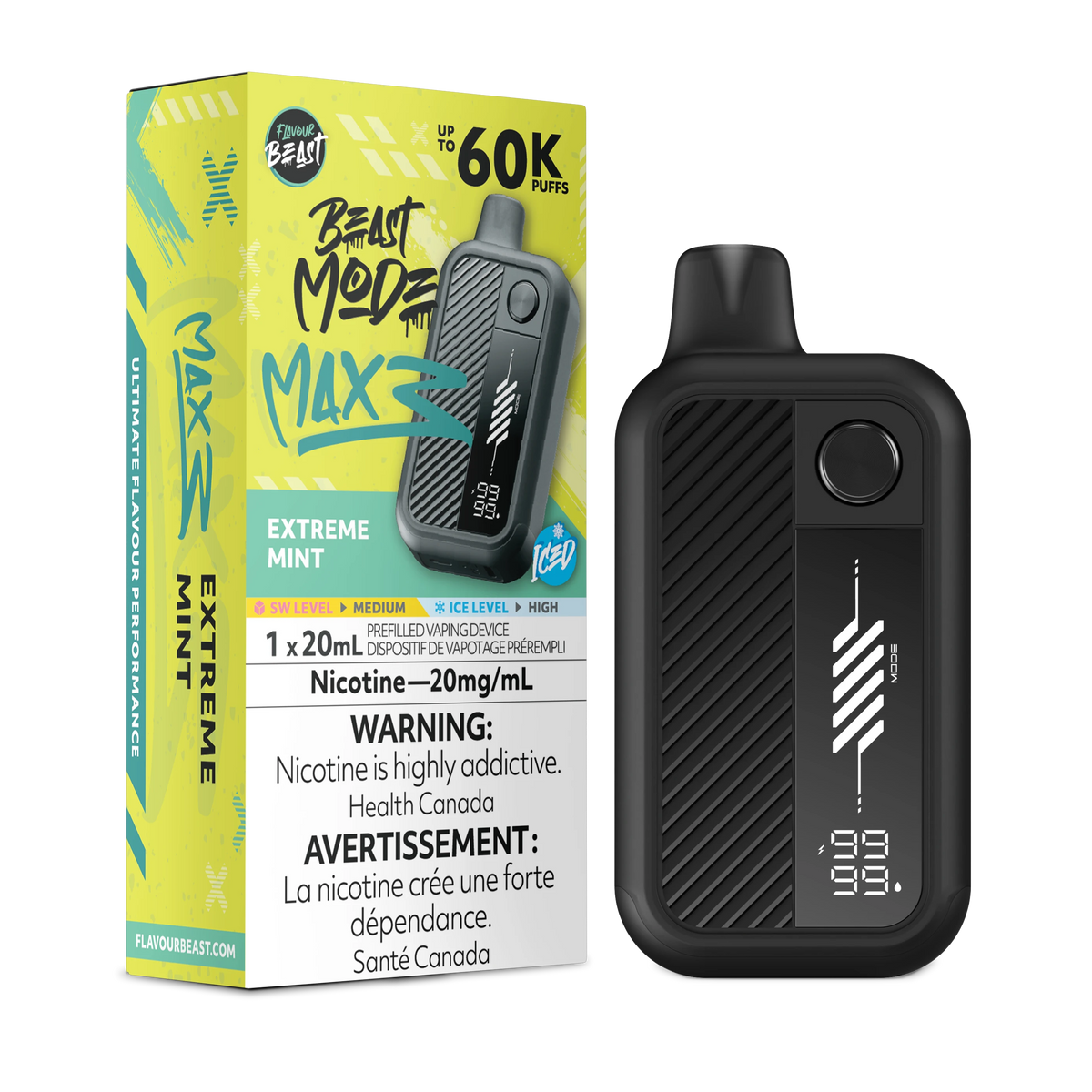 Beast Mode Max 3 60K - Extreme Mint