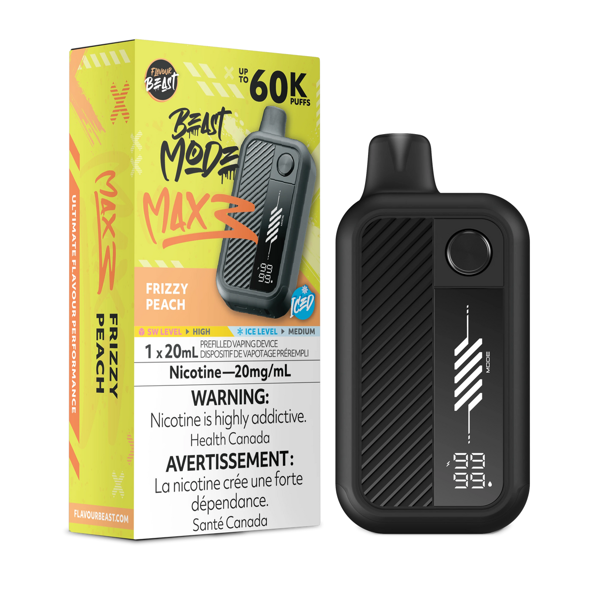Beast Mode Max 3 60K - Frizzy Peach