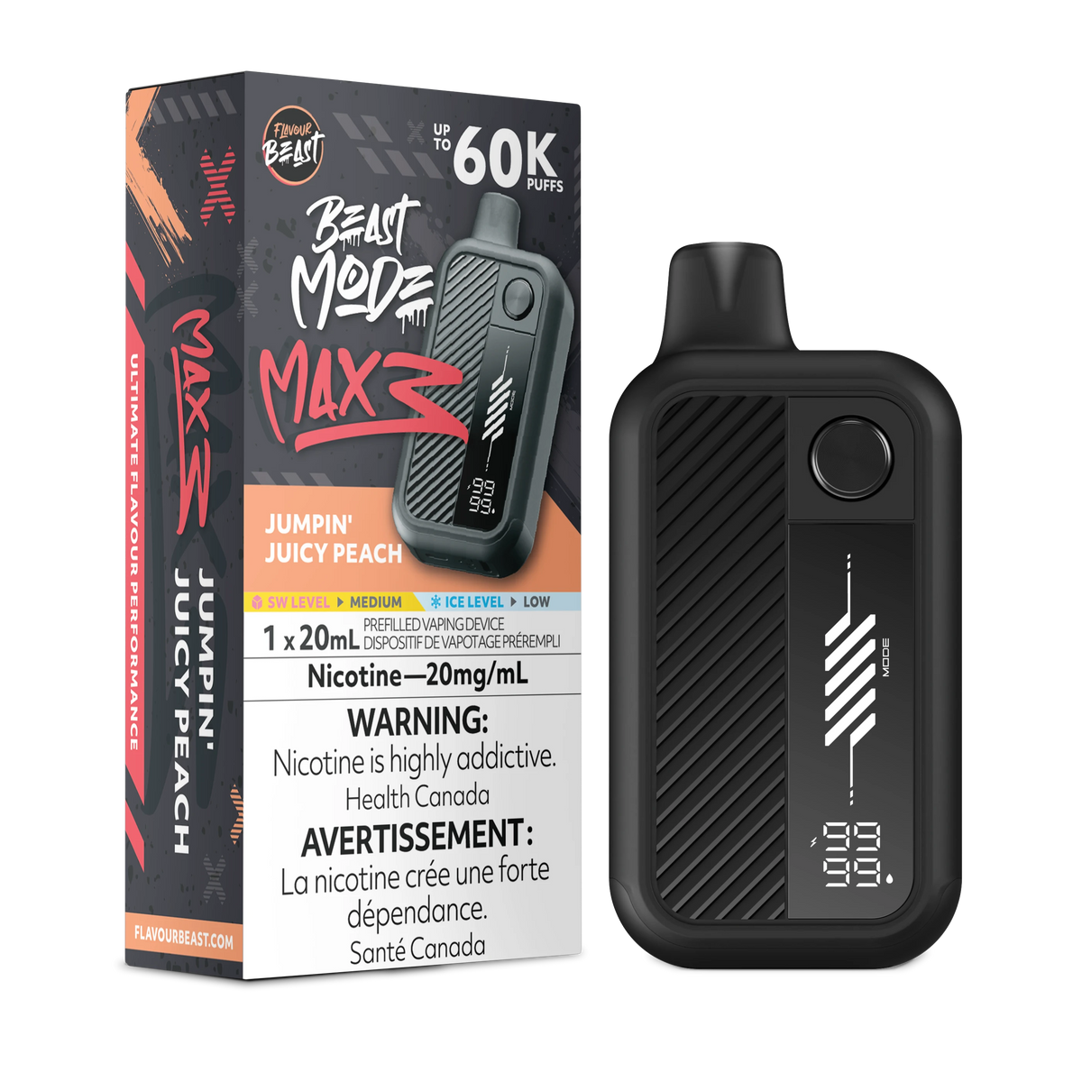 Beast Mode Max 3 60K - Jumpin' Juicy Peach