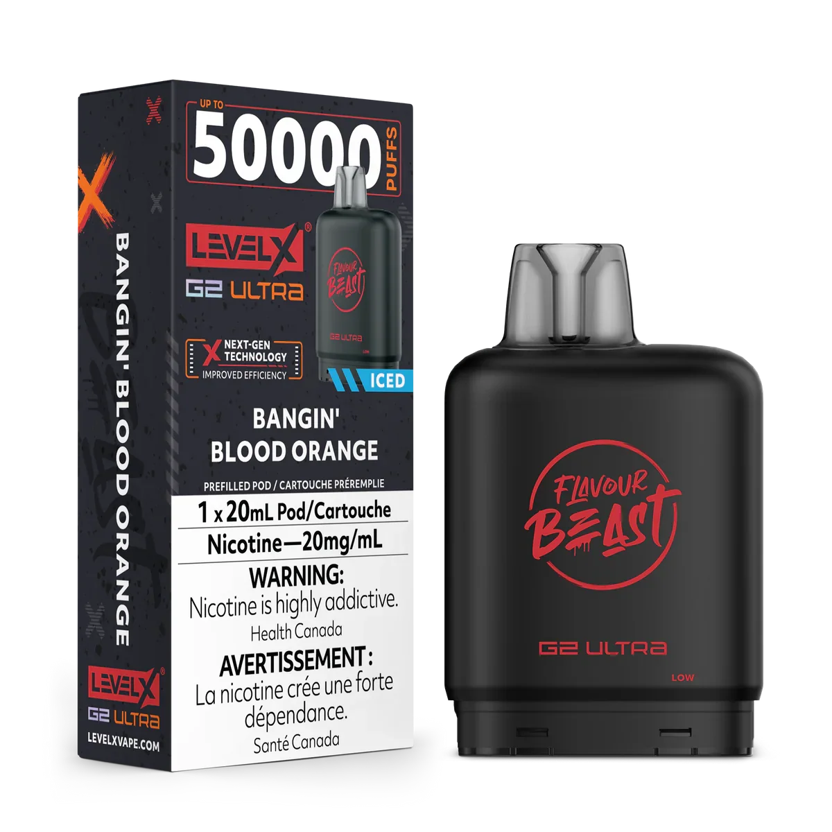 Level X Boost G2 Pods (Flavour Beast)