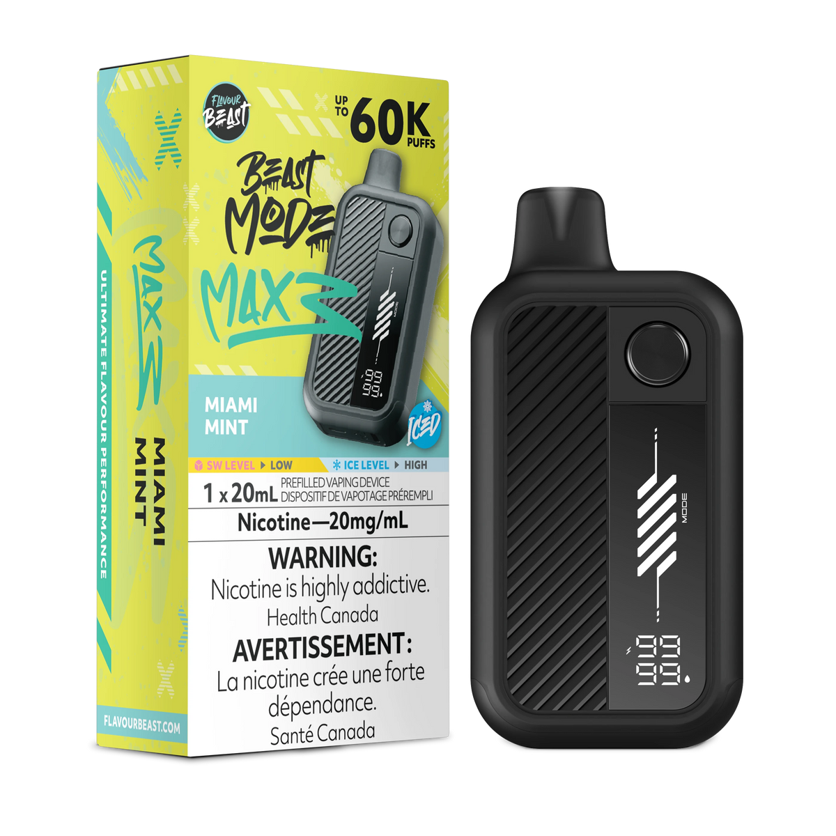 Beast Mode Max 3 60K - Miami Mint