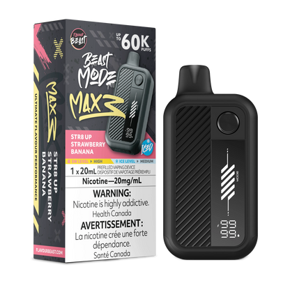 Beast Mode Max 3 60K - Str8 Up Strawberry Banana