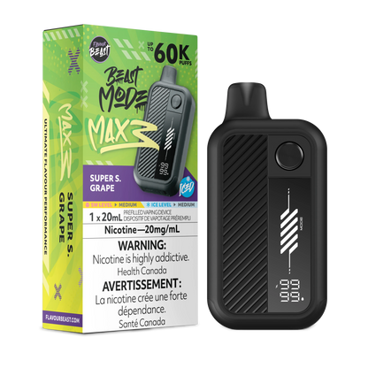 Beast Mode Max 3 60K - Super Sour Grape