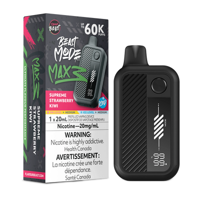 Beast Mode Max 3 60K - Supreme Strawberry Kiwi Iced