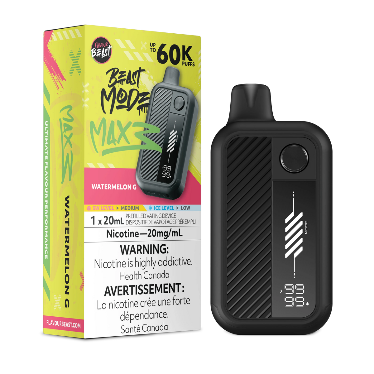 Beast Mode Max 3 60K - Watermelon G