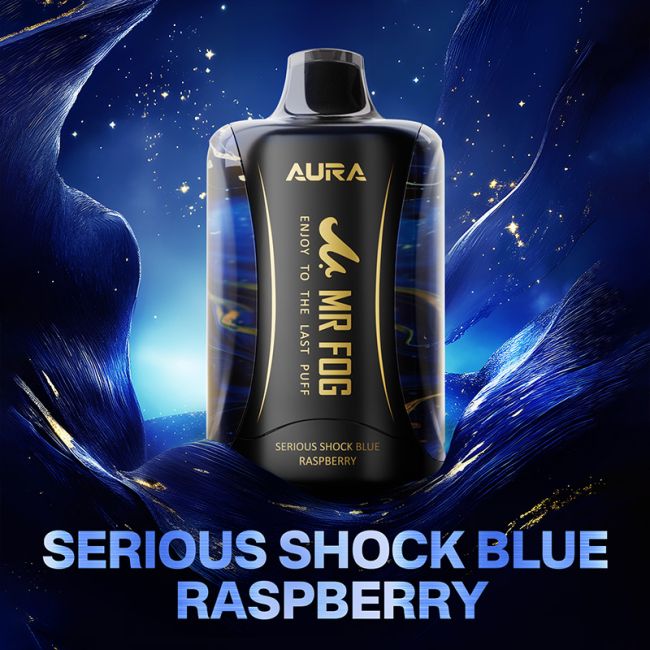 Mr Fog Aura 60K - Sour Shock Blue Raspberry